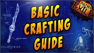 POE  Basic Crafting Guide for Beginners  Path of Exile [upl. by Ardnalak]