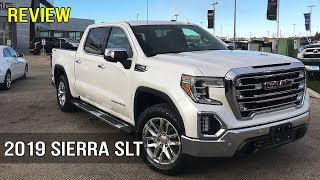 Review 2019 GMC Sierra 1500 SLT 53L Crew Cab [upl. by Acinomad]