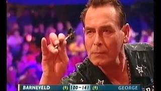 van Barneveld vs George Darts World Championship 2002 Round 1 [upl. by Bennie885]