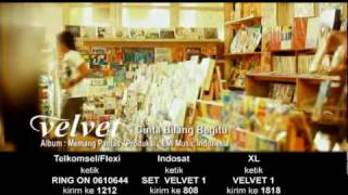 VELVETCINTA BILANG BEGITU OFFICIAL VIDEO [upl. by Olcott]