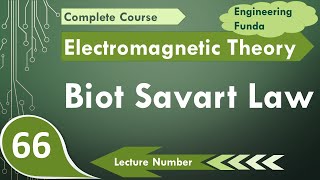 Biot Savart Law for Magnetic Field Intensity  Magnetism  Electromagnetics Theory [upl. by Miguel]