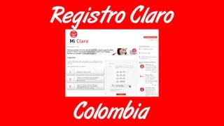 Como registrar mi celular Claro [upl. by Hamish]