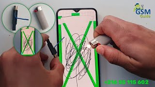 How to fix Dead Screen Touch problem with lighter New Method 2020 First in The world [upl. by Ecertak]