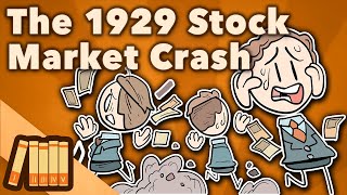 The 1929 Stock Market Crash  Black Thursday  Extra History [upl. by Wane]