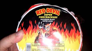 Red Devil 1000 Super Crackers  TNT Fireworks [upl. by Farly]