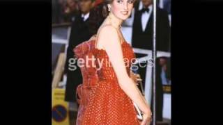 Princess Lady Diana the Lady in Red [upl. by Leamaj]