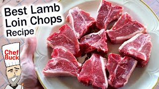 Best Lamb Loin Chops in a Skillet [upl. by Misaq294]