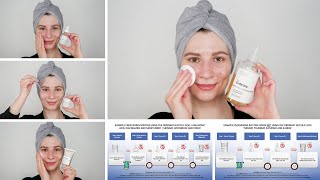 How To Use The Ordinary Glycolic Acid Hyaluronic Acid Niacinamide Moisturiser and Sunscreen [upl. by Alverson]