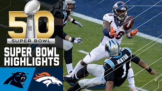 Super Bowl 50 Highlights  Panthers vs Broncos  NFL [upl. by Neelrac]