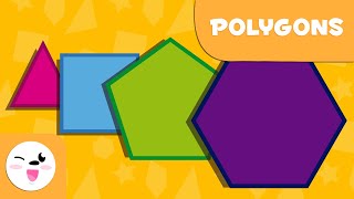 Polygons  Geometry for Kids [upl. by Aronos]