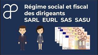 Régime social des dirigeants dentreprise SAS SASU SARL EURL SCI [upl. by Prince669]