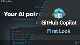 GitHub Copilot  First Look [upl. by Savory777]