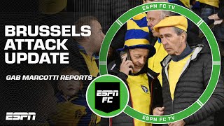 BelgiumSweden abandoned after Brussels attack  ESPN FC [upl. by Stoughton42]