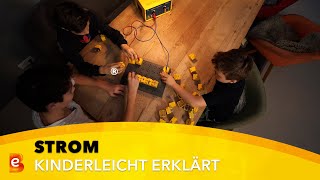 Strom kinderleicht erklärt  meineEnergietv [upl. by Oluap66]