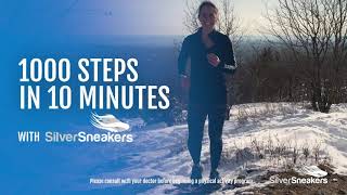 1000 Steps in 10 Minutes  SilverSneakers [upl. by Corty]