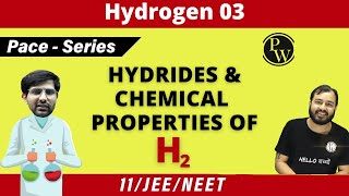 Hydrogen 03  Bosch Process  Lanes Process  Hydrides  Chemical Properties of Hydrogen  PACE [upl. by Emilia108]