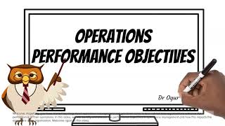 Operations Performance Objectives [upl. by Atiraj]