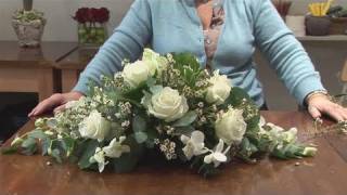 How To Do A Funeral Flower Arrangement [upl. by Eidorb302]