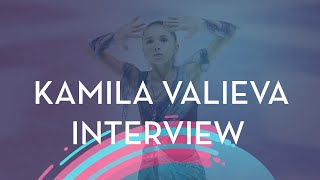 Kamila Valieva RUS Ladies Champion Interview  Courchevel 2019 [upl. by Ahsinav]