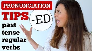 3 Simple Pronunciation Tips 😎 Past Tense English Verbs [upl. by Ellinger]