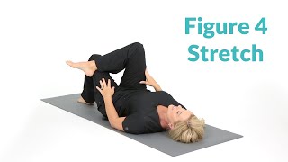 Figure 4 Piriformis Stretch for Sciatica Pain [upl. by Erehc]