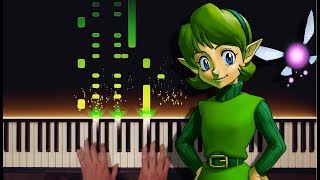 Zelda The Lost WoodsSarias Song Piano Scherzo Variations [upl. by Whittemore]