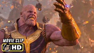 Captain Marvel vs Thanos  Avengers Endgame 2019 HD [upl. by Ahseena374]