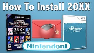 How To Install 20XX On Wii HomebrewNintendont20XX ANY VERSION [upl. by Hebner125]