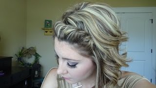 EASY 2 strand braid that ANYONE can do [upl. by Gardiner974]