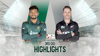 Bangladesh vs New Zealand Highlights  3rd ODI  New Zealand tour of Bangladesh 2023 [upl. by Worth]