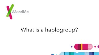 23andMe FAQ What is a haplogroup [upl. by Yoreel499]