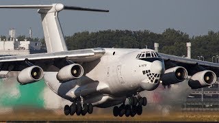 ILYUSHIN IL76 MIDNIGHT Departure with INCREDIBLE SOUND [upl. by Pals]