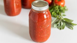 How to Can Spaghetti Sauce [upl. by Feinberg]