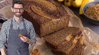 Moist Banana Bread Recipe [upl. by Esmerelda]