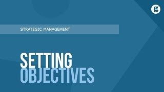 Setting Objectives [upl. by Ragas]