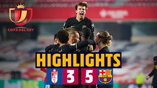 🤯 LATE COMEBACK DRAMA  HIGHLIGHTS  Granada 35 Barça [upl. by Tocci]