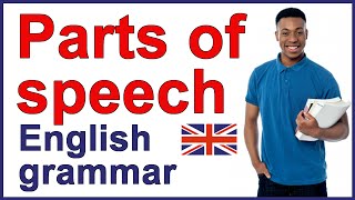 Parts of speech with examples  English grammar [upl. by Lanos]