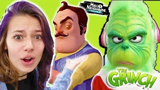 Hello Neighbor Meets The GRINCH In REAL Life [upl. by Frank623]