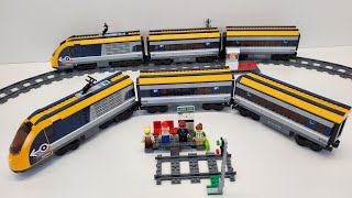 LEGO City Passenger Train Placed amp Reviewed 60197 [upl. by Theressa766]