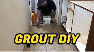 How To Grout Floor Tile [upl. by Basia]