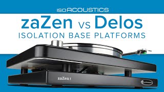 IsoAcoustics zaZen vs Delos Isolation Base Platforms for high end audio [upl. by Rust]