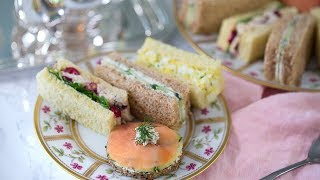 How to Make Tea Sandwiches [upl. by Marilla]