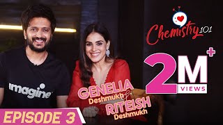 Riteish Deshmukh amp Genelia DSouza on love story proposal amp parenting Riaan Rahyl  Chemistry 101 [upl. by Yoo]