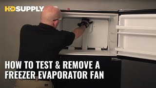 How to Test an Evaporator Fan in a Freezer  HD Supply [upl. by Nnairahs761]