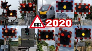 UK Level Crossings 2020 [upl. by Ynner]