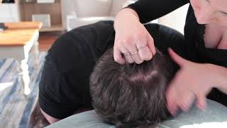 ASMR head scratching and scalp inspection [upl. by Marsiella]