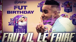 FIFA 21  SBC DIMITRI PAYET FUT BIRTHDAY  FAUT IL LE FAIRE [upl. by Elamaj]