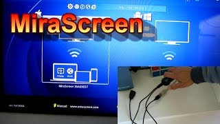 Miracast Dongle HDMI MiraScreen WiFi Display Receiver Unboxing amp Testing [upl. by Zink311]