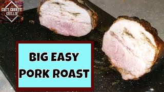 Pork Loin Roast  Char Broil Big Easy  Pork Loin Recipe [upl. by Enajyram]