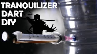 How To Make a Mini Tranquilizer Blow Dart  Awesome Spy Device In Real Life Super EasyCheap [upl. by Shore]